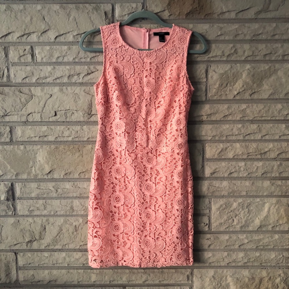 Pink Lace Forever 21 Dress